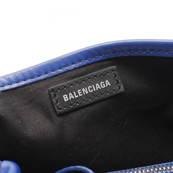 バレンシアガ(BALENCIAGA)バレンシアガ ネイビーカバ XS ハンドバッグ