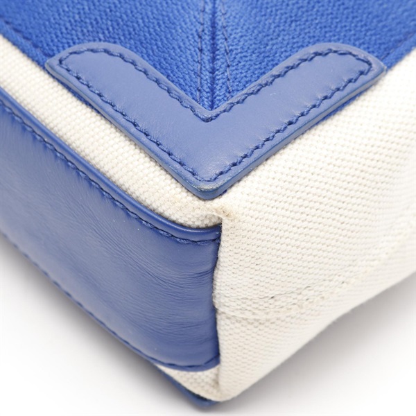 バレンシアガ(BALENCIAGA)バレンシアガ ネイビーカバ XS ハンドバッグ