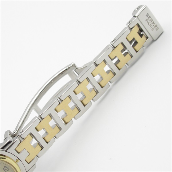 エルメス◆クリッパー◆レディース◆約１２ｍｍ幅◆２連コマ◆CL4.220◆F-S エルメスクリッパー レディース 腕時計 CL4.220 HERMES 中古