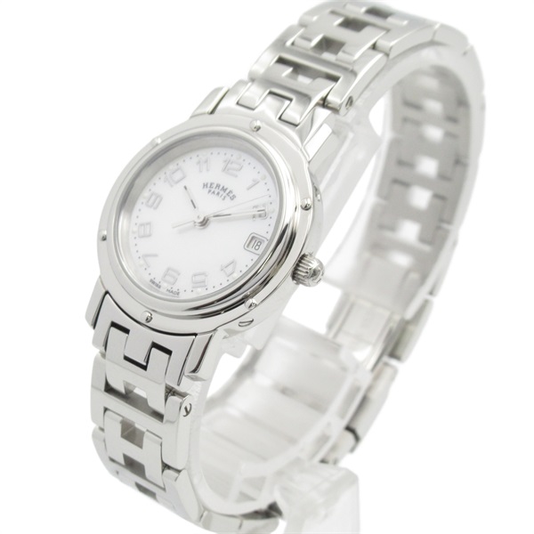エルメス(HERMES)エルメス クリッパー ナクレ 腕時計 時計 レディース