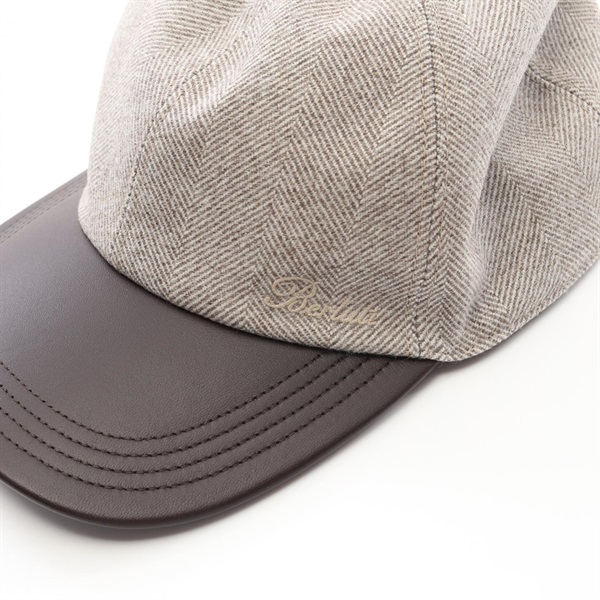 ベルルッティ(Berluti)ベルルッティ ヘリンボーン キャップ 帽子