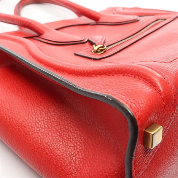 セリーヌ(CELINE)セリーヌ ラゲージ マイクロショッパー トートバッグ