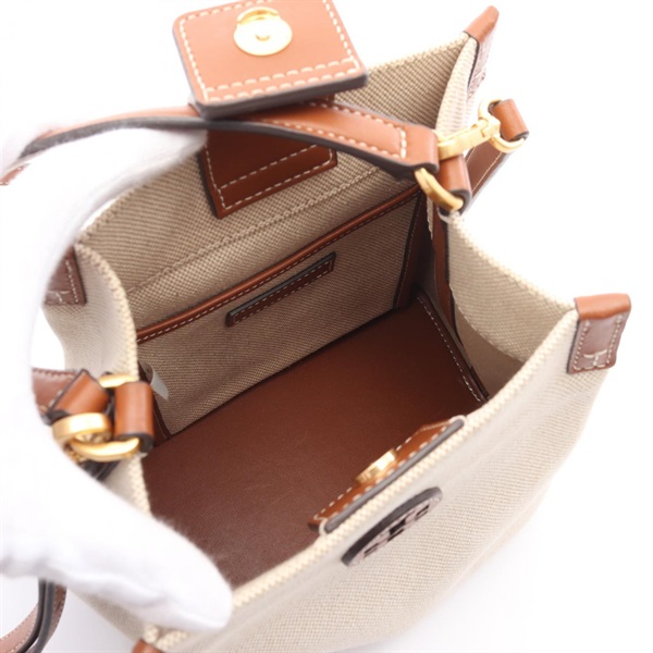トリーバーチ(Tory Burch)トリーバーチ BLAKE CANVAS BUCKET BAG