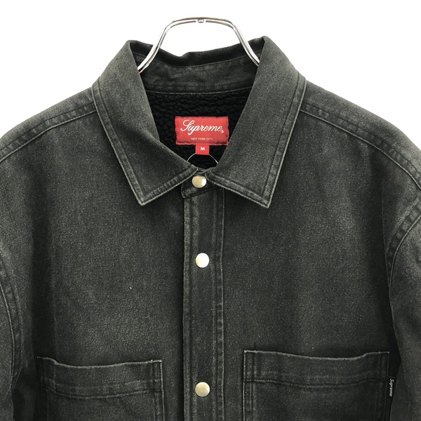 シュプリーム(Supreme)シュプリーム Sherpa Lined Denim Shirt デニム