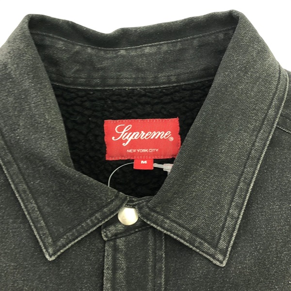 シュプリーム(Supreme)シュプリーム Sherpa Lined Denim Shirt デニム