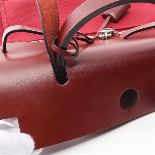 エルメス(HERMES)エルメス エールバッグジップPM ルージュアッシュ
