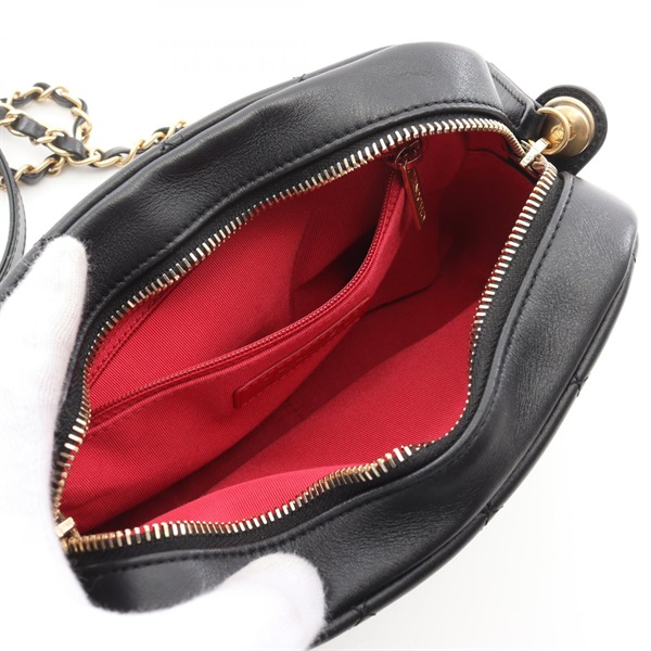 シャネル(CHANEL)シャネル マトラッセ ロゴカメラバッグ ショルダー