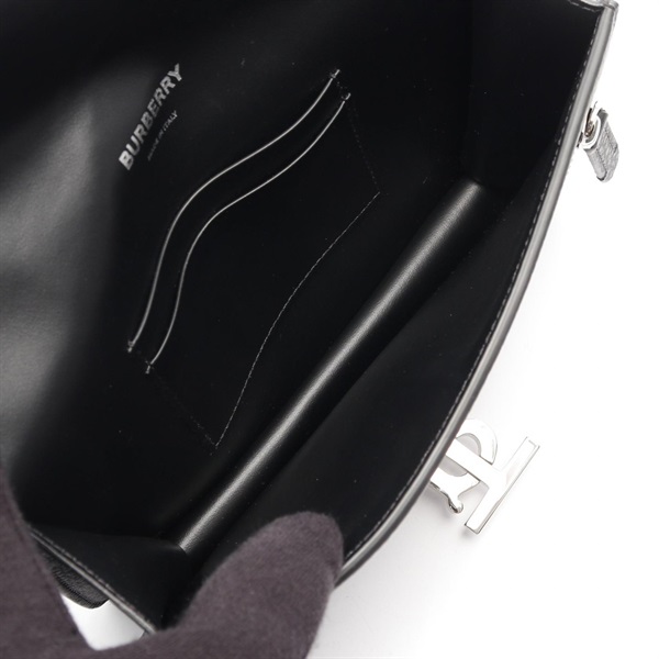 Burberry ショルダー　バッグ　ブラック バーバリー BURBERRY ショルダーバッグ PADDY ジャカードロゴクロス