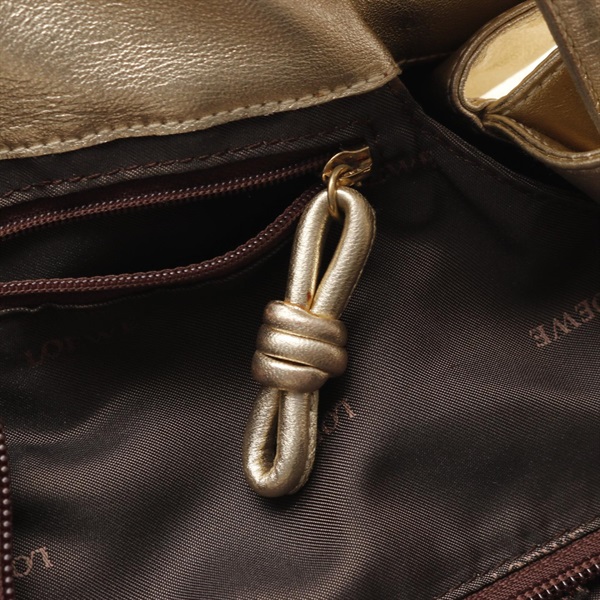 LOEWE ブラウン ハンドバッグ　ナッパアイレ ロエベ LOEWE ハンドバッグ ナッパアイレ ダークブラウン系