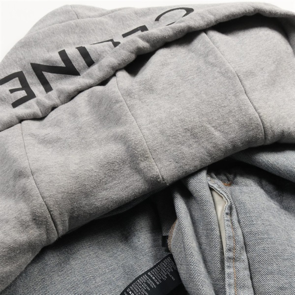 【希少 入手困難】セリーヌ ユニオンウォッシュフード付 デニムジャケット 希少 入手困難】セリーヌ ユニオンウォッシュフード付 デニム