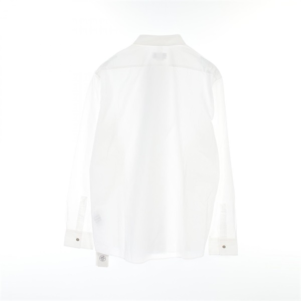 エルメス　真っ白なシャツ　超美品　HERMES 中古・古着通販】HERMES (エルメス) ステッチデザインシャツ ホワイト