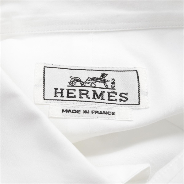 エルメス(HERMES)エルメス CONTRASTE IMPRIME 長袖シャツ 衣料品