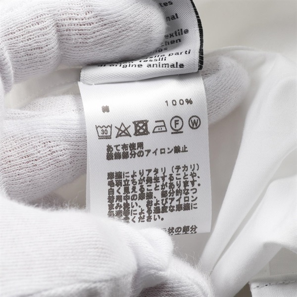 新品HERMES エルメス　リゾートライン　シャツ　希少‼️ HERMES - エルメス HERMES シャツ ロングスリーブ 長袖 セリエボタン