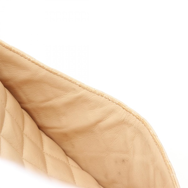 CHANEL シャネル カンボンラインショルダー　ラージ　ベージュ　斜めがけ CHANEL シャネル カンボンラインショルダーラージベージュ斜めがけ