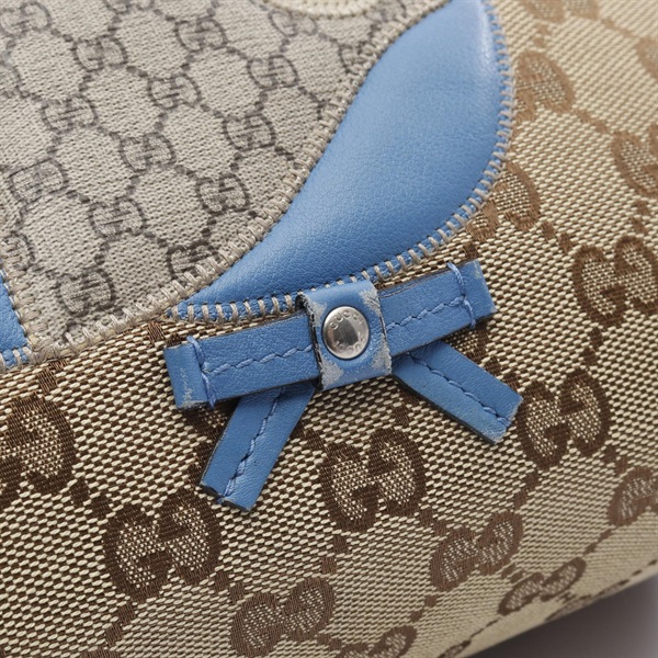 小物 R グッチ(GUCCI)グッチ チルドレンズ ズー パパガッロ GGキャンバス