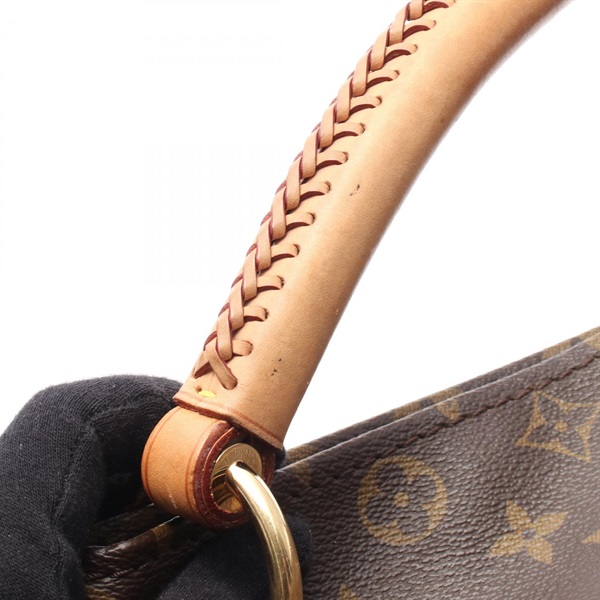 中古】ヴィトン モノグラム アーツィー MM M40249 ブラウン ルイ