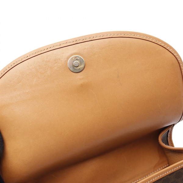 ★SALE【5oe5400】セリーヌ ショルダーバッグ マカダム PVC ベージュ ゴールド金具【中古】レディース セリーヌ(CELINE)セリーヌ マカダム ショルダーバッグ バッグ