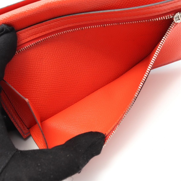 エルメス(HERMES)エルメス ベアンスフレ 二つ折り長財布 財布