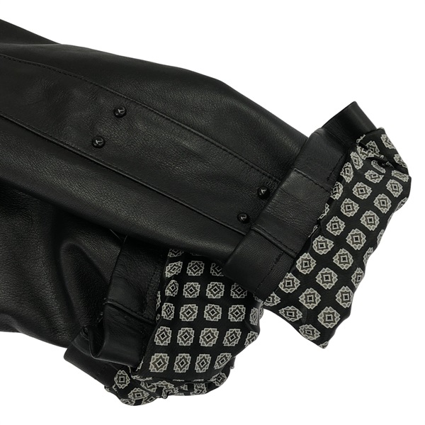 number (n)ine　レザー切替 ニットジャケット　ナンバーナイン 楽天市場】NUMBER (N)INE ナンバーナイン ジャケット サイズ:3