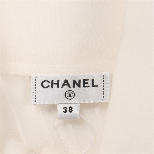シャネル(CHANEL)シャネル ライオンボタン シフォン ブラウス 衣料品