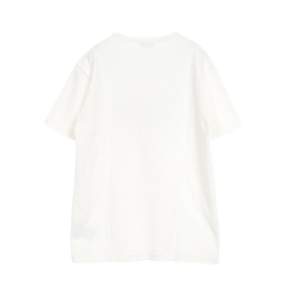 美品 クリスチャンディオール Christian Dior Tシャツ 2021 カットソー ショートスリーブ コットン トップス S ホワイト ディオール(Dior)ディオール カットソー 衣料品 トップス メンズ