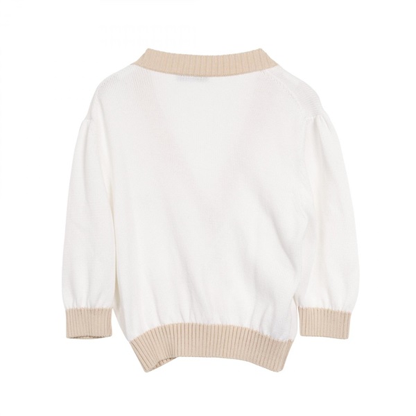 PRADA プラダ クロップド コットン カーディガン ナチュラル PRADA プラダ クロップド コットン カーディガン ナチュラル