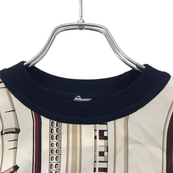 エルメス トップス  ☆未使用☆ エルメス(HERMES)エルメス ツイルレーヌ ニット 衣料品 トップス