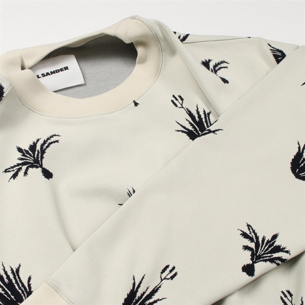 ジルサンダー(JIL SANDER)ジルサンダー Palm Tree Intarsia スウェット