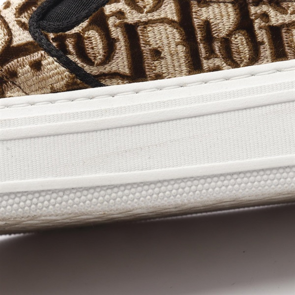 ディオール Dior DIOR SOLAR ディオール ソーラー オブリーク スリッポン 靴 ファブリック レディース ブラウン系 / ブラック系 【中古】 ディオール(Dior)ディオール DIOR SOLAR ディオール ソーラー