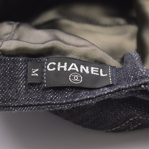 シャネル(CHANEL)シャネル ココマーク デニム キャップ 帽子