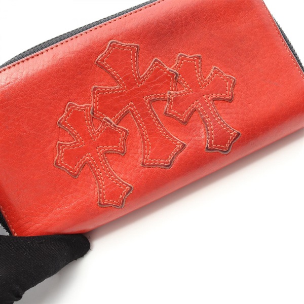 クロムハーツ(CHROME HEARTS)クロムハーツ ラウンド長財布 財布 メンズ 