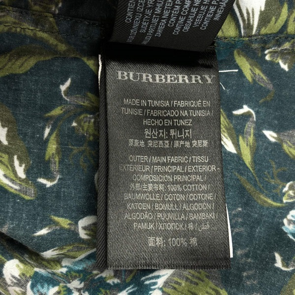 バーバリー(BURBERRY)バーバリー シャツ 長袖花柄シャツ 長袖シャツ