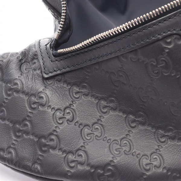 GUCCI ウエストバッグ ボディバッグ 246409 黒 レザー シェリー グッチ(GUCCI)グッチ グッチシマ シェリーライン ウエストバッグ
