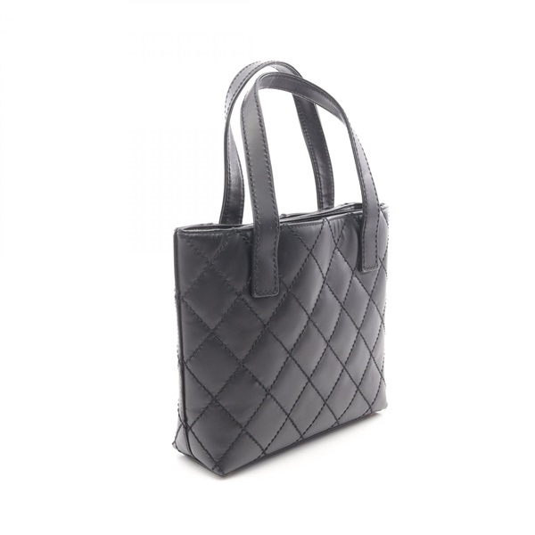 シャネル スエード ワイルドステッチ トートバッグ ショルダーバッグ CHANEL（シャネル） トートバッグ ワイルドステッチ スエード ブラック