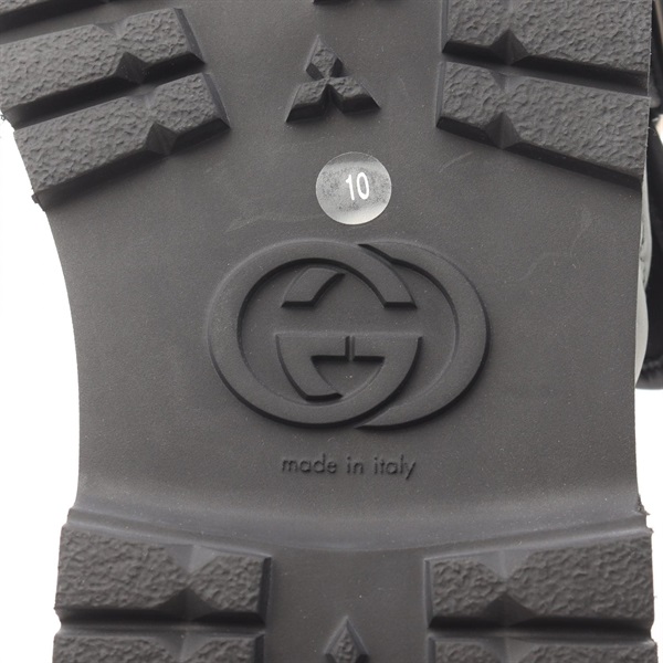 GUCCI ブラック キルティング サンダル グッチ(GUCCI)グッチ GGキルティング サンダル 靴 メンズ