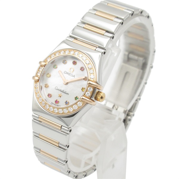 オメガ(OMEGA)オメガ コンステレーション ミニ ダイヤベゼル/12Pカラー  
