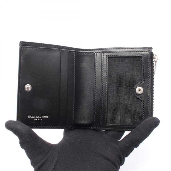 サンローラン男女兼用財布 サンローラン(SAINT LAURENT)サンローラン カサンドラ 二つ折り財布