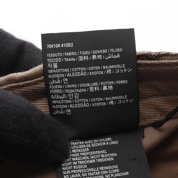 バレンシアガ(BALENCIAGA)バレンシアガ BBモノグラム キャップ 帽子  