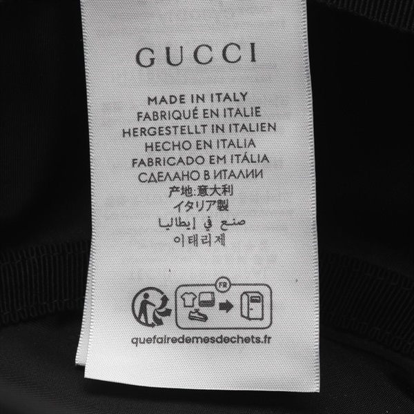 グッチ(GUCCI)グッチ GUCCI ロゴ バケット ハット 帽子 メンズ