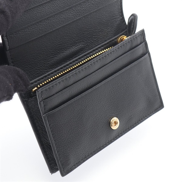 プラダ(PRADA)プラダ SOFT GRAIN 二つ折り財布 財布 レディース  