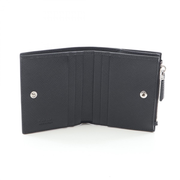プラダ(PRADA)プラダ SAFFIANO TRIANG 二つ折り財布 財布 レディース