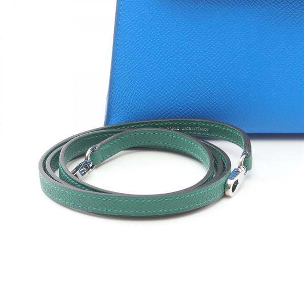 エルメス(HERMES)エルメス ミニケリー2 トリコロール ハンドバッグ