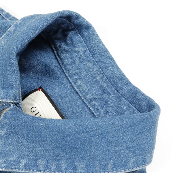 グッチ(GUCCI)グッチ WASHED ORGANIC DENIM SHIRT シェリーライン