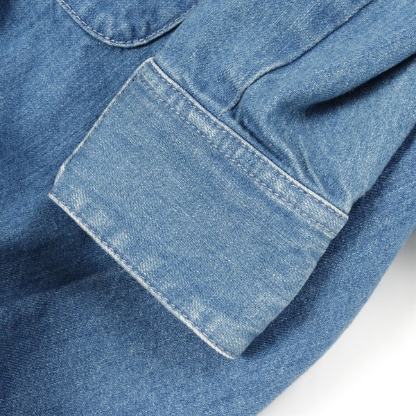 グッチ(GUCCI)グッチ WASHED ORGANIC DENIM SHIRT シェリーライン