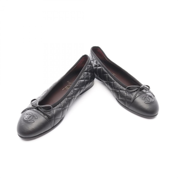 シャネル(CHANEL)シャネル バレリーナ マトラッセ パンプス 靴