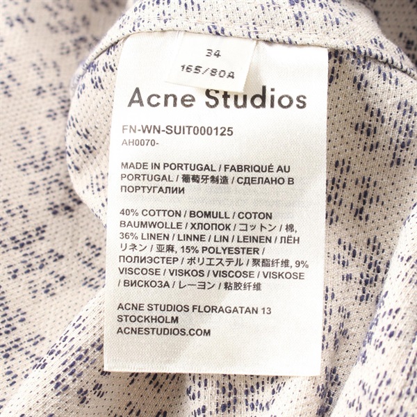 アクネストゥディオズ(ACNE STUDIOS)アクネストゥディオズ フローラル