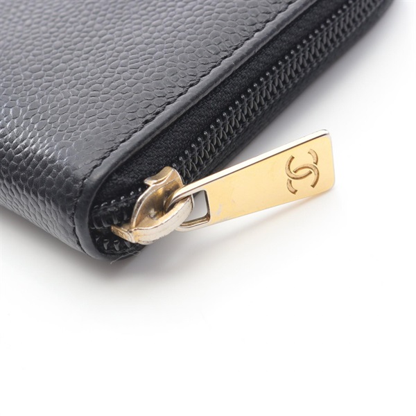 シャネル(CHANEL)シャネル ココマーク ラウンド長財布 財布 レディース