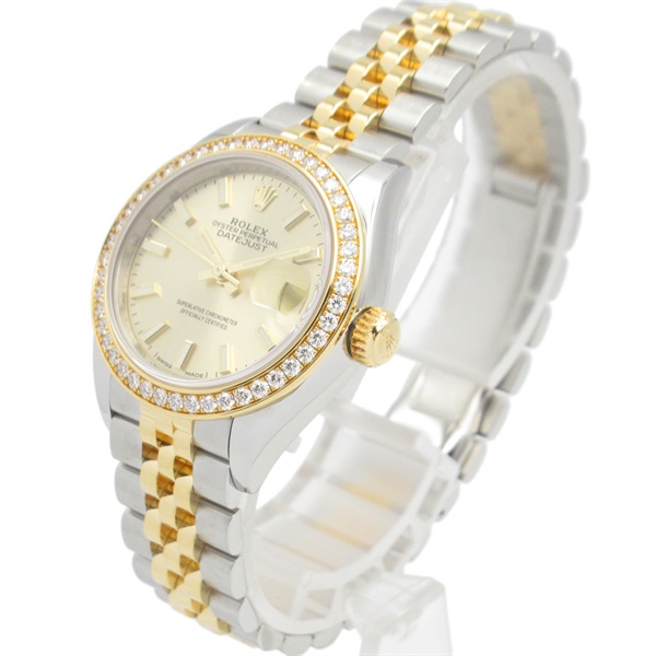 ロレックス(ROLEX)ロレックス デイトジャスト ダイヤベゼル ランダム番