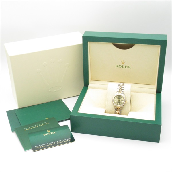 ロレックス ROLEX デイトジャスト ダイヤベゼル ランダム番 腕時計 時計 K18（イエローゴールド） ステンレススチール ダイヤモンド レディース ゴールド系 CH/BA 279383RBR 【中古】 ロレックス(ROLEX)ロレックス デイトジャスト ダイヤベゼル ランダム番
