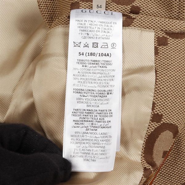 グッチ(GUCCI)グッチ ジャンボGGキャンバス その他ジャケット 衣料品